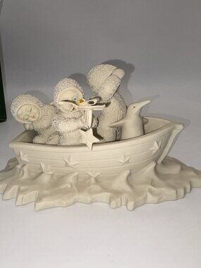 Department 56 Snowbabies Winken, Blinken & Nod #6814-4, Snow babies, Boat
